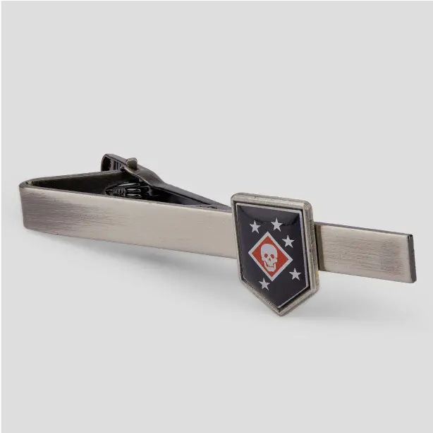 Unique custom tie bars designed to enhance your formal look, offering a personal touch to any outfit.