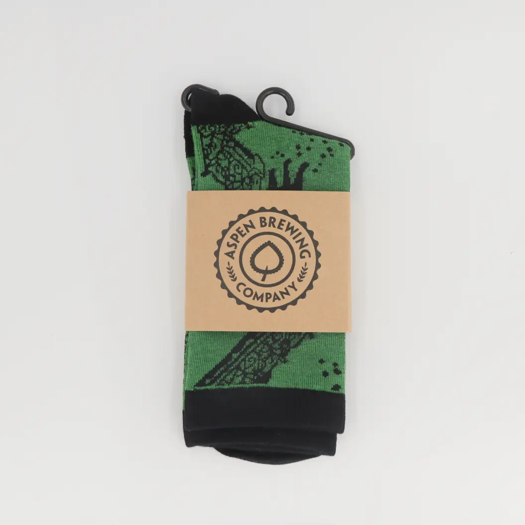 Retail packaging for socks, featuring eye-catching designs and branding for attractive display on store shelves.