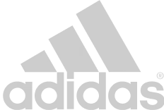 Black Adidas logo with three stripes on a transparent background.