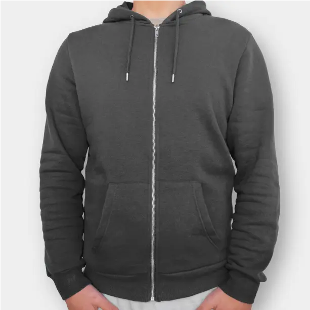 Personalized full zip hoodie designed for ultimate comfort, ideal for layering and showcasing your unique style.