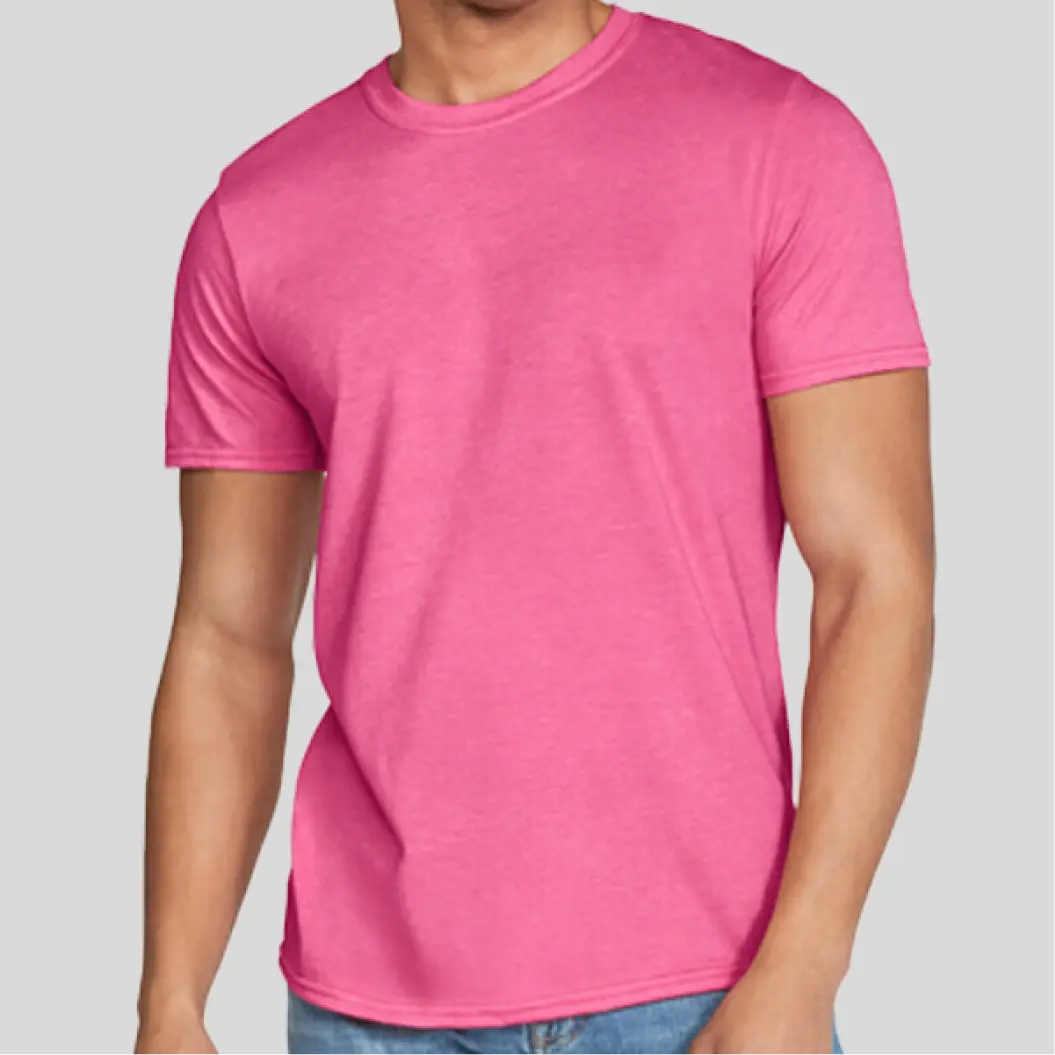 Custom t-shirts available in a variety of vibrant colors to suit every style and preference.